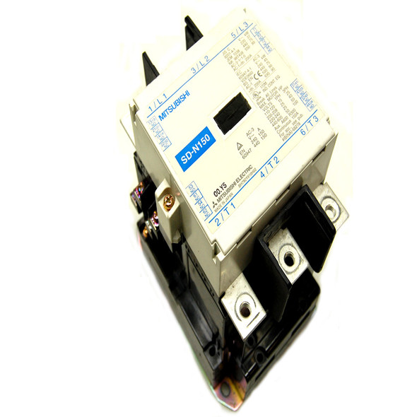 Mitsubishi SD-N150 Continuous 3-Pole 150A Magnetic Contactor/Starter 24VDC Coil