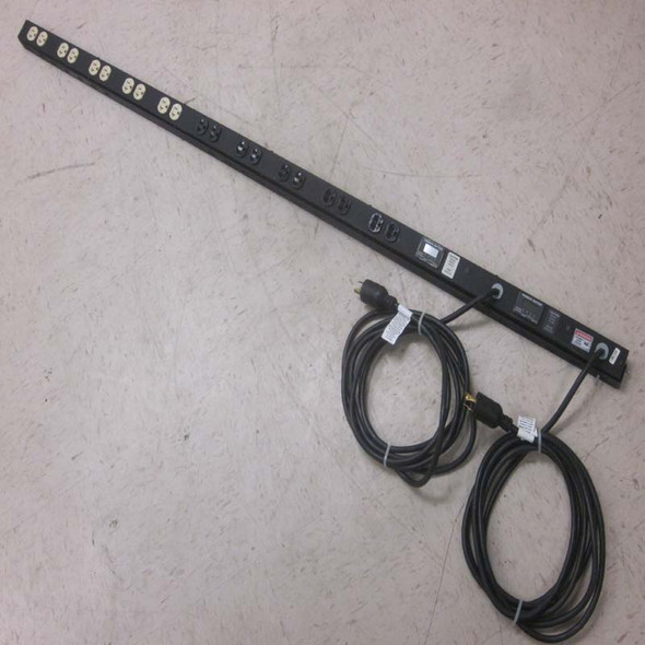 Geist JBCN202-152D20DTL5 Double Metered PDU Power Distribution Unit 66" Rack