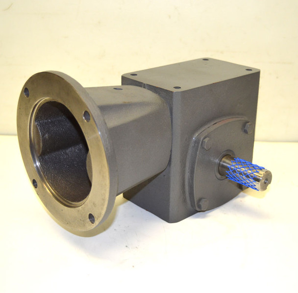 NEW Baldor GLF1521AJ Gearbox 1.2-Hp Speed Reducer 15:1 Worm-Gear Extended Flange