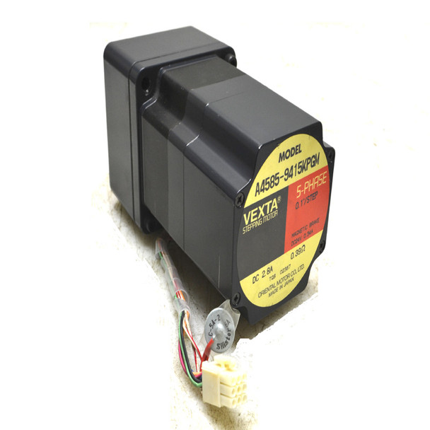 Oriental Motor A4585-9415KPGM Vexta 5-Phase 0.1° Stepper Motor w/Brake 24V
