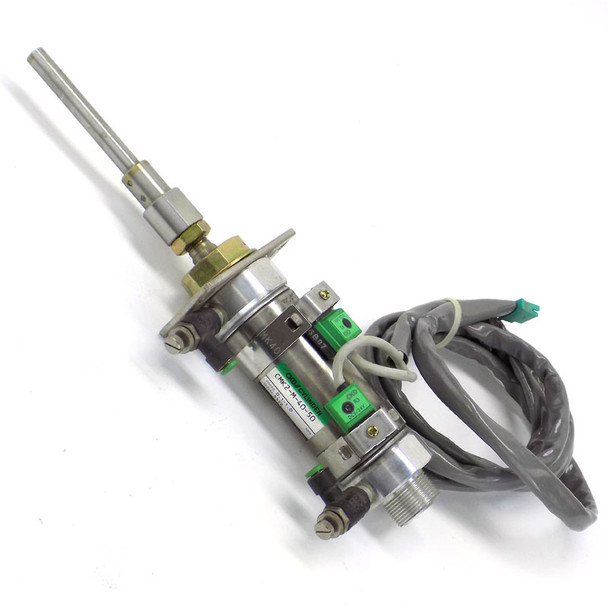 CKD CMK2-M-40-50 Cylinder & (2) CKD R3 DC5/24V Sensors & (2) CKD SC3G-6-4 Valves