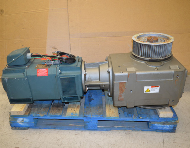Reliance/Nord 30-Hp RPM AC Motor Speed Reducer 30090-inlb 3-Ph Force-Vent 460V