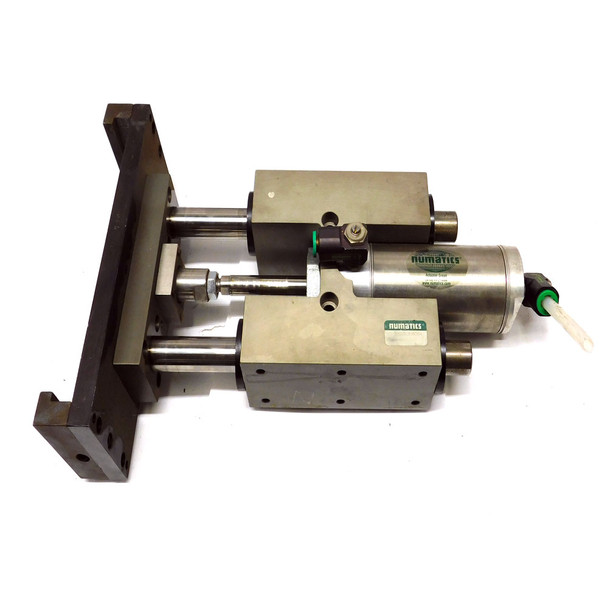 Numatics SH25003LB16DS4 Dual Shaft Linear Slide Assembly 2.5" Bore 3" Stroke