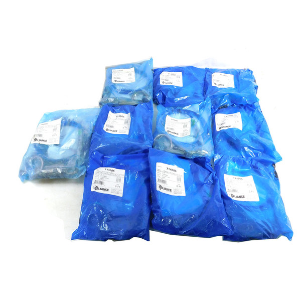 Reliance 714006 6' Lanyards Single 1/4" Coated Cable Galvanized (10)
