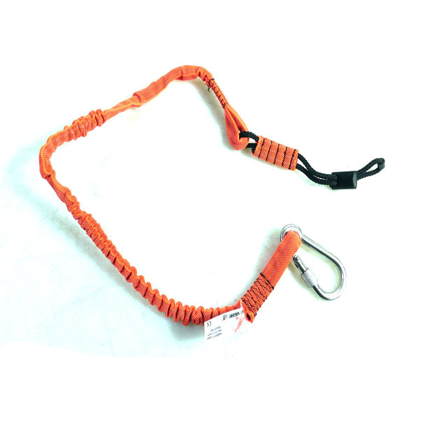 (Lot 10) Ty-Flot Stronghold Bungee Tool Tether Extension Lanyard Carabiner 10lbs