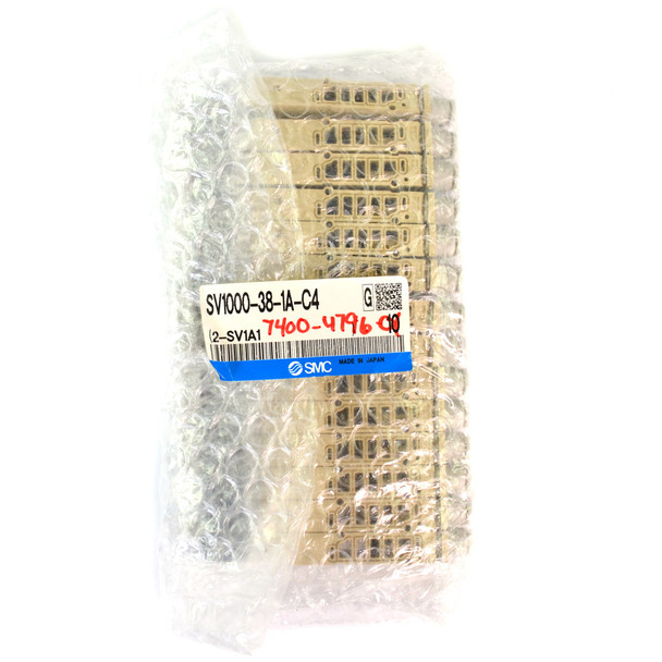 SMC SV1000-38-1A-C4 Solenoid Valve Supply Spacer (14)