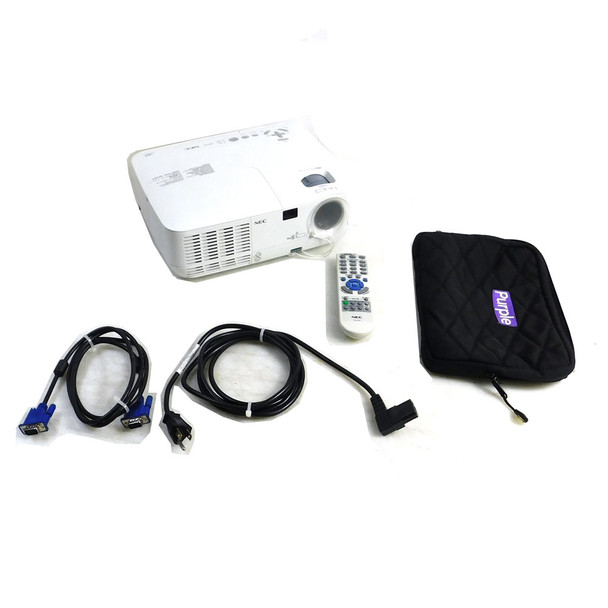 NP115 DLP SVGA Conference Room Projector Unit w/Remote & Cables 2500 Lumens