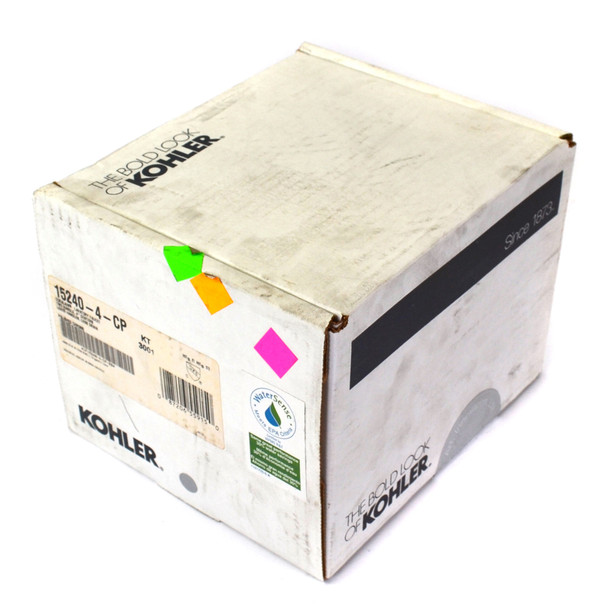 Kohler K-15240-4-CP Coralais Centerset Commercial Bathroom Sink Faucet 4" Center