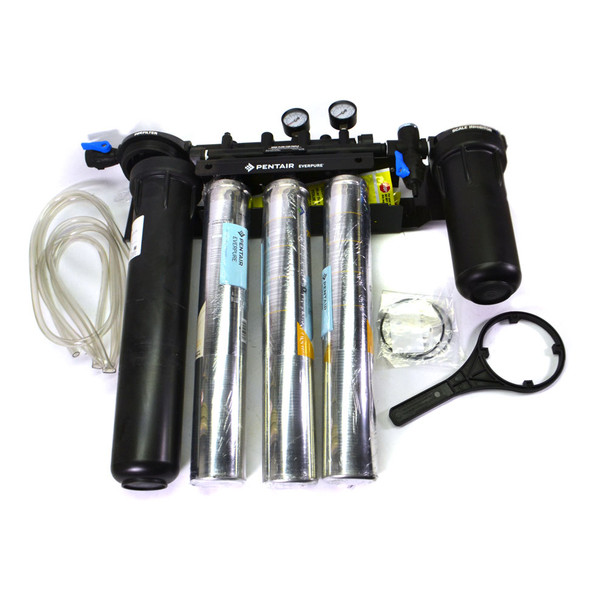 Pentair Everpure EV9329-73 Triple-7FC Water Filtration System w/ Pre-Filter Pentair Everpure EV9329-73 Triple-7FC Water Filtration System w/ Pre-Filter