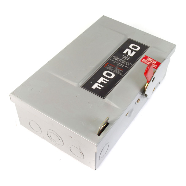 General Electric GE TGN3321 Model 8 Non-Fusible 30A 240V 1PH Disconnect Switch