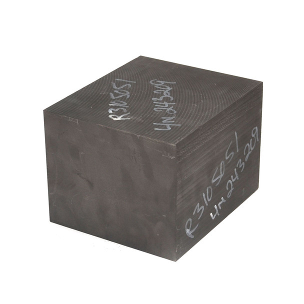 Poco 6.81" x 5.93" x 5" 14 lb Industrial Semiconductor Grade Graphite Blank