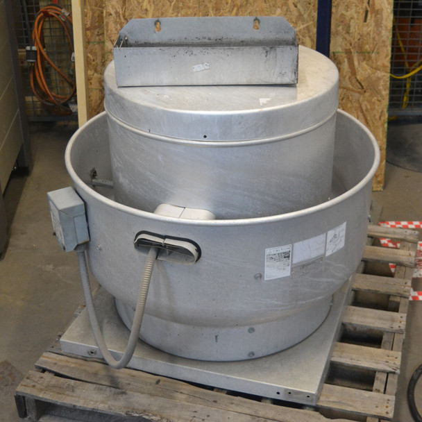 Greenheck CUBE-180HP-15-6 Centrifugal Upblast Exhaust Fan 208-230/460V 3Ph 60Hz