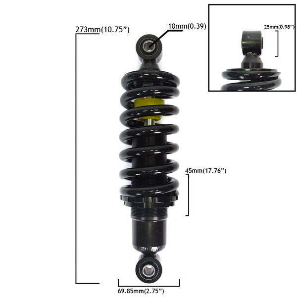 Volcon Grunt eBike Coil Spring Hydraulic Adjustable MonoShock (10)