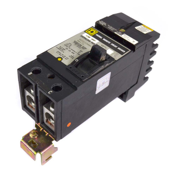 Square D Q222150BCH 98171 150A 240V 1PH 22k 3PH 10k 2P I-Line Circuit Breaker