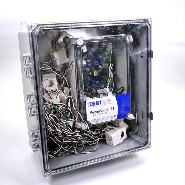 Dent PowerScout 24 MultiCircuit Power Submeter w/ (12) CTHMC-200-U/B Transformer