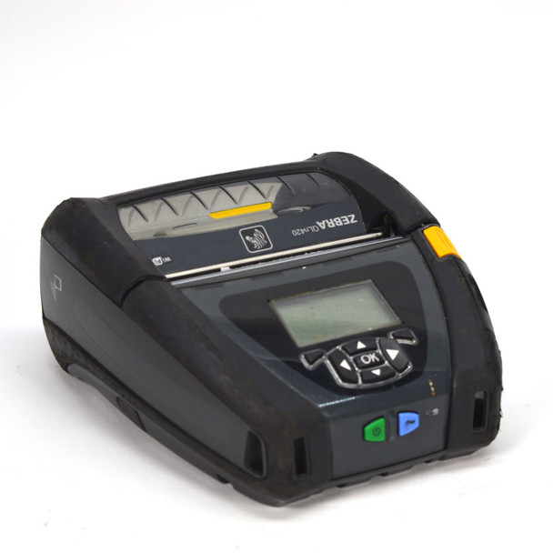 Zebra QLn420 Mobile Bluetooth Direct Thermal Monochrome Label Barcode Printer