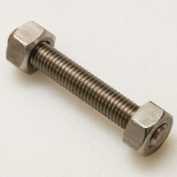 Full Threaded Stud 3 -1/2" Bolt w/2H Hex Nuts - Lot of 19