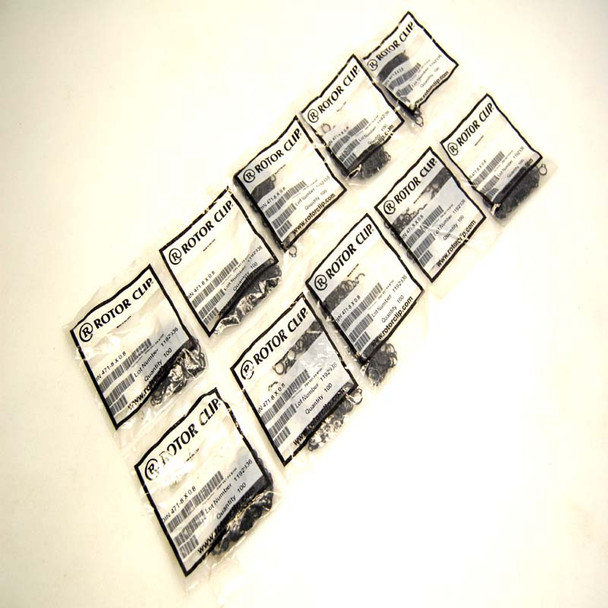 NEW 1000 Rotor Clip DSH-8ST PA B100 Snap System External Retaining Rings