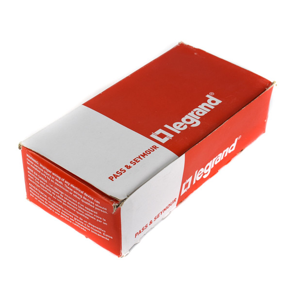 Legrand Pass & Seymour CR20-I 20A 125V Narrow Body Duplex Receptacle Ivory (10)