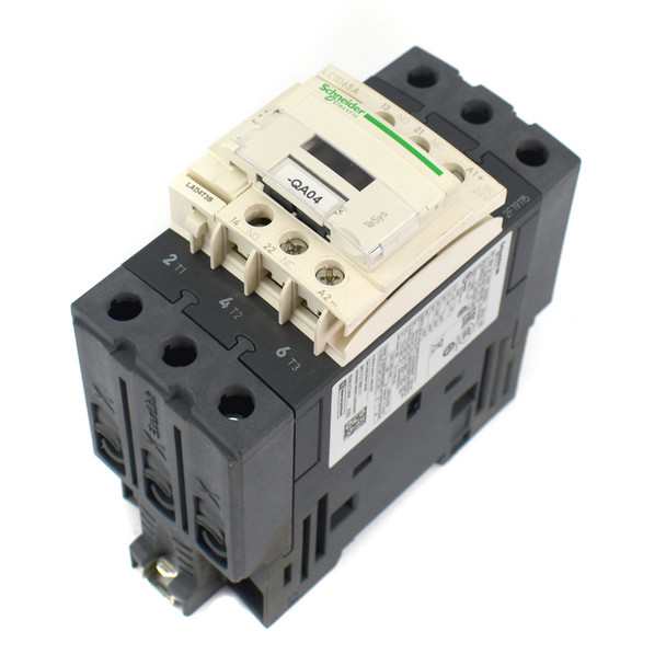 Schneider Electric LC1D65ABD TeSys Motor Contactor 3P 600V 65A 50HP 24VDC Coil