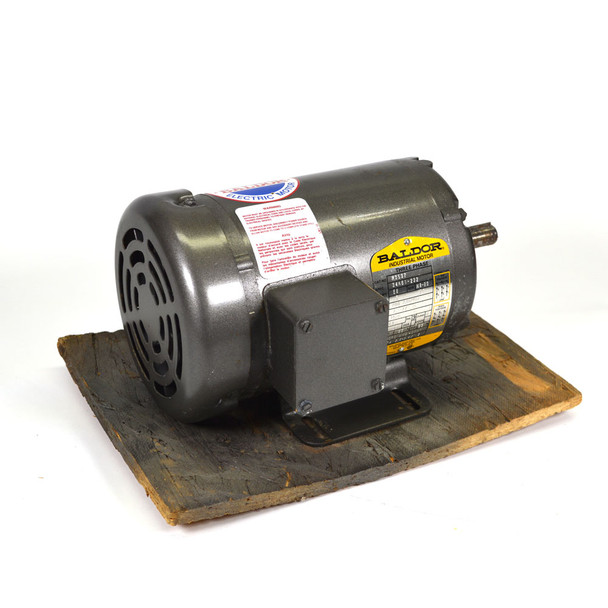 Baldor M3537 Steel TEFC 0.5HP Single Speed Three Phase Motor