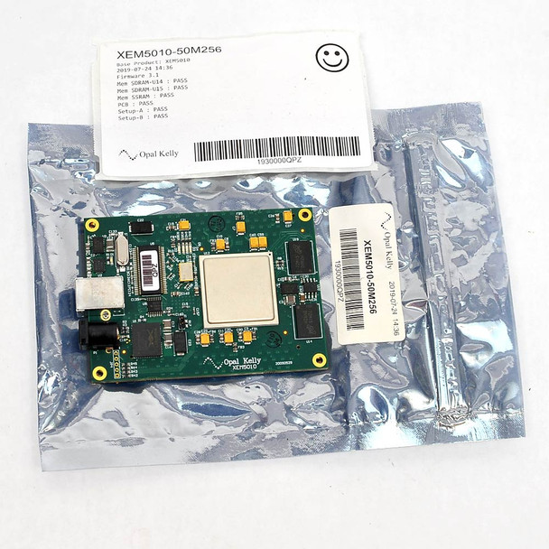 Opal Kelly XEM5010-50M256 FPGA Development Board - Xilinx VIRTEX-5 256MiB SDRAM