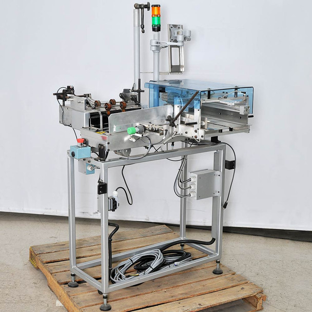 CMC Direct Mailing Vibrating/Down-Stacking Tamping Alignment and Pusher Conveyor
