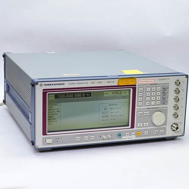 Rohde & Schwarz SME03E Signal Generator 5kHz to 2.2GHz SME 03E ALC Failure-Parts