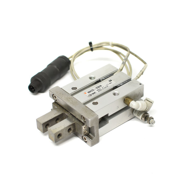 SMC MHZ2-25DN Parallel Gripper Double-Acting Bore:25mm w/ Sensor Switches D-F9PW