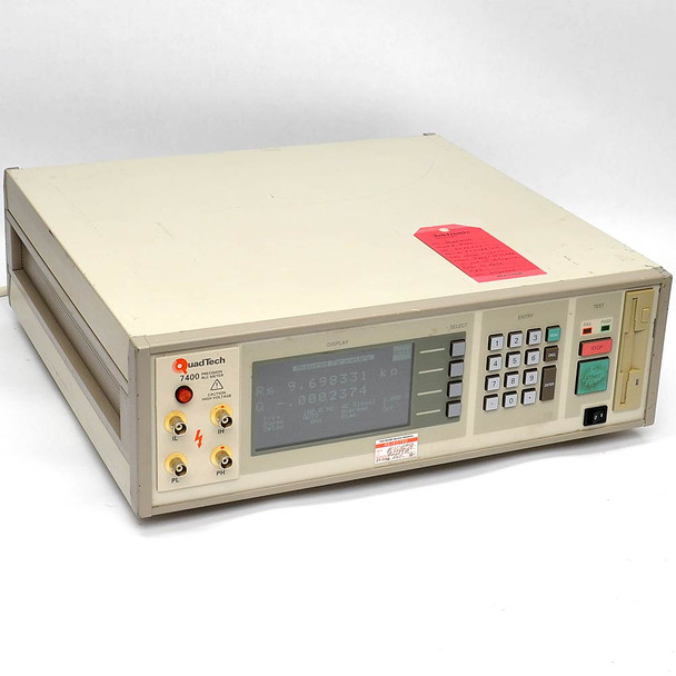 Quadtech 7400 LCR Meter 10Hz-500kHz, Errors, Out of Tolerance, Works-ish - Parts