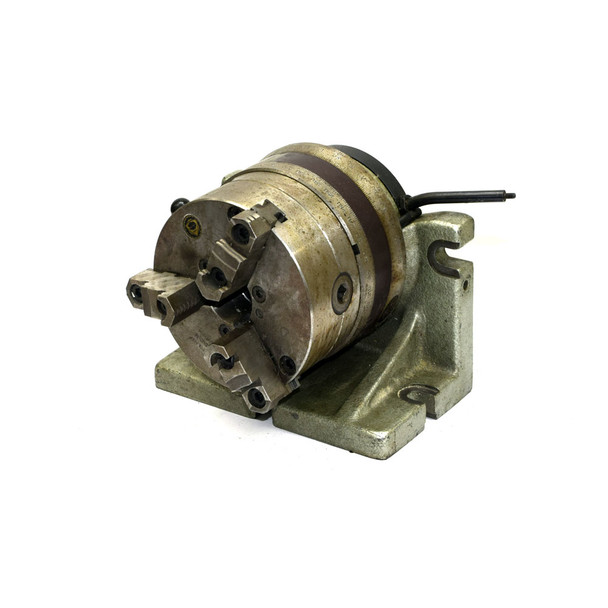 Bison 3575-6 1/4"-M Super Indexing Spacer & 3-Jaw Chuck 360 Degree Position