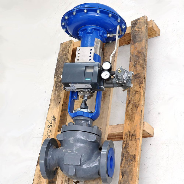 Dyna-Flo 360 Size 3 Valve,DFC-2069 Actuator Fail Closed,Siemens 6DR5213 Position