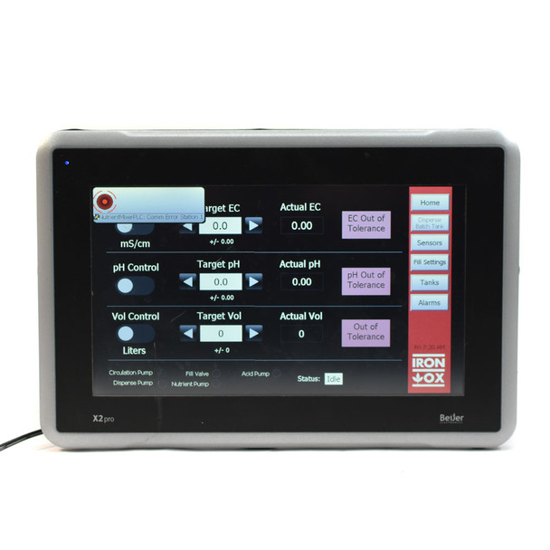 Beijer Electronics X2 Pro 10-B2 10" Touch HMI Panel w/ iX runtime 1024x600