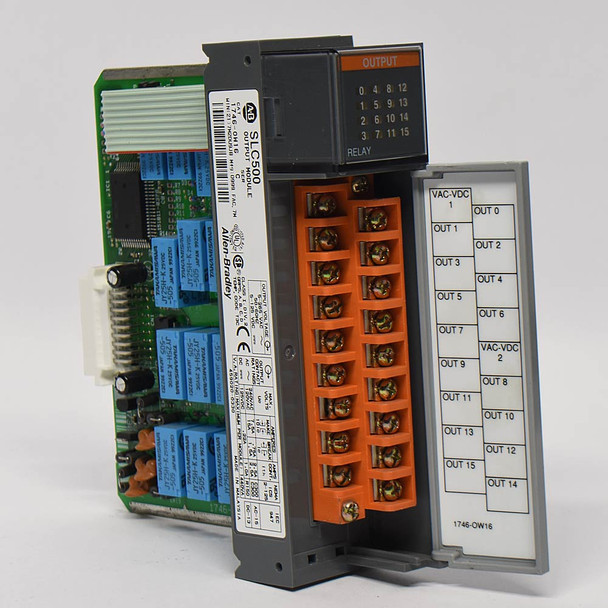 Allen-Bradley 1746-OW16 SLC 500 PLC Relay Output Module