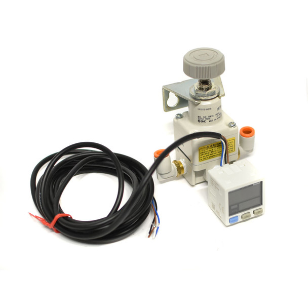 SMC IR1010-N01B-X12 Regulator w/ DP-101A-N-P Sensor