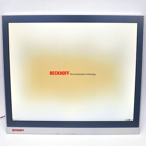 Beckhoff CP2619-0000 Industrial Touch Panel PC 19" Works, Orange Spot on Display