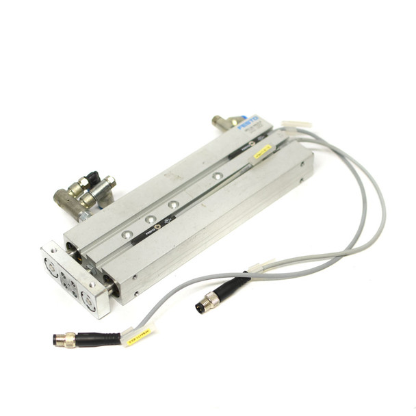 Festo DPZ-16-100-P-A Pneumatic Cylinder w/ 2x Sensors