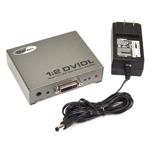 Gefen EXT-DVI-142DL 1:2 DVIDL Dual Link DVI Distribution Amplifier