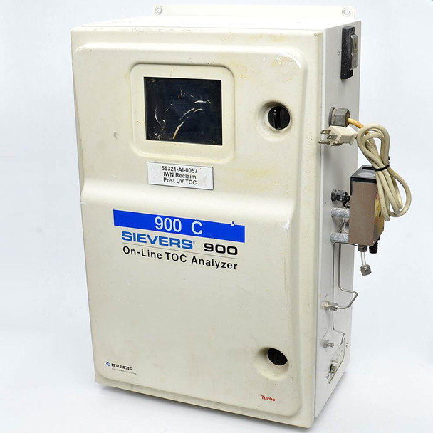 Sievers 900 On-Line TOC Carbon Analyzer with ICR Carbon Remover Bad Screen-Parts