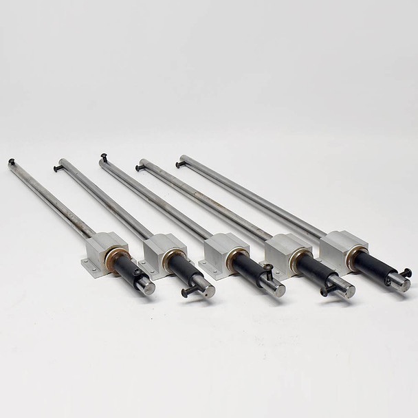 Misumi LHGS20G-25 Pillow Block Ball Bearings 20mm Bore w/ 659mm Shaft (5)