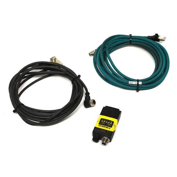 Cognex DM262X 825-10234-1R D Barcode Reader w/ Cables