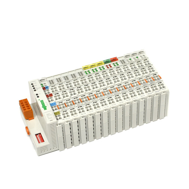 Wago 750-337 Coupler w/ (14) 750 Series Modules