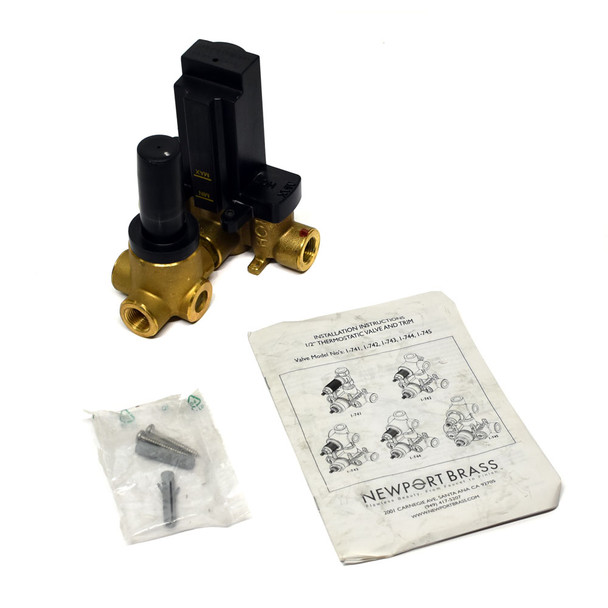 Newport Brass 1-745 Thermostatic Rough-In Valve 1/2"NPT