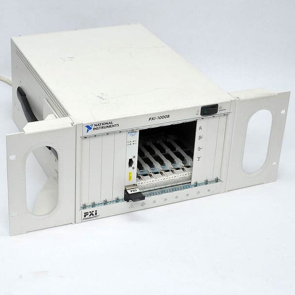 National Instruments PXI-1000B Benchtop 8-slot Mainframe Chassis with Rack Kit