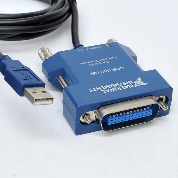 National Instruments NI GPIB-USB-HS+ 154939B-01L GPIB to USB Controller Analyzer