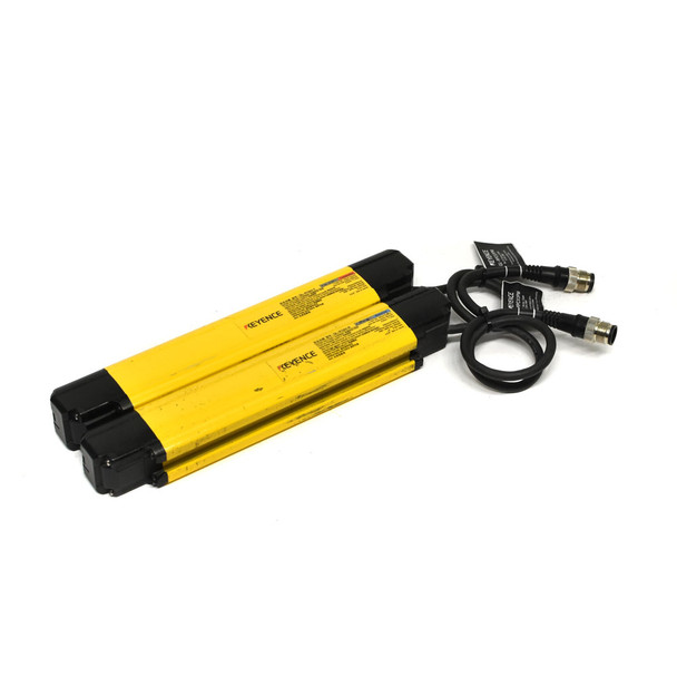 Keyence GL-R12H-R & GL-R12H-T Light Curtain Set 220mm