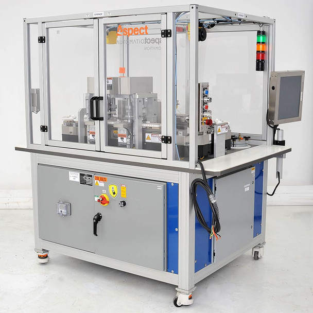 Aspect Automation Aries 8x EFD Dispense Valve & Tamp Station Magnemotion Track