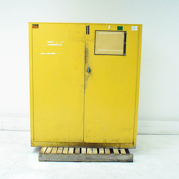Protectoseal 5560 60 Gallon Flammable Storage Cabinet 65" x 56" x 23" 2 Shelves