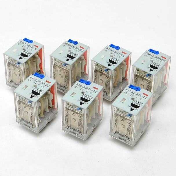 Carlo Gavazzi RMIA21024VDC Relays, DPDT, 24VDC Coil, 10A 250VAC/30VDC (7)