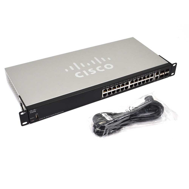 Cisco SG350-28 28-Port Managed Gigabit Ethernet Switch